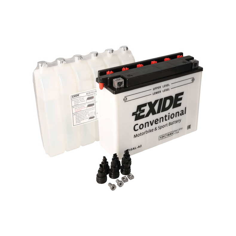 Exide 12V batteri EB16AL-A2 16AH