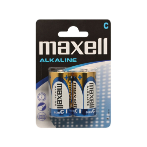 Maxell Alkaline C / LR14 batterier - 2stk