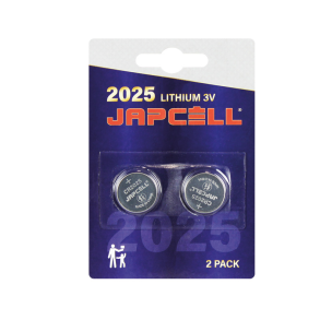 Japcell CR2025 3V lithium batteri 2 stk