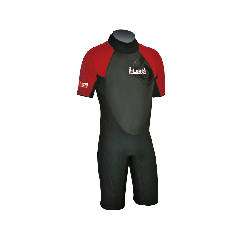 Base vddragt i-level junior kort model, sort/rd Base vddragt i-level junior kortmodel rd str. 125cm