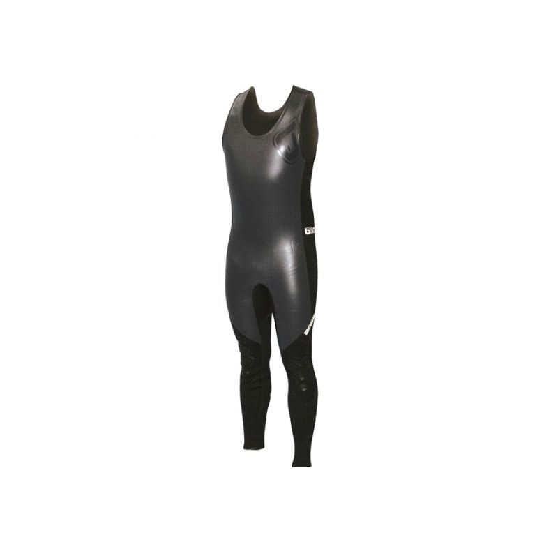 Base Long John vddragt, sort Base long john dragt sort str. s