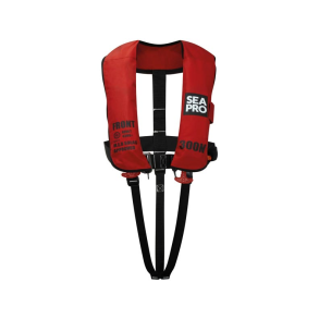 Seapro 300n solas vest red med harness, HR