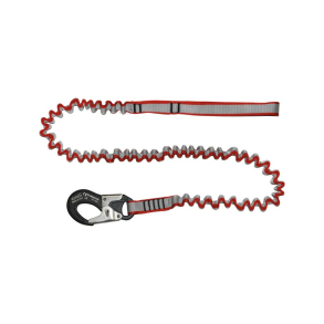 Erreti livline 2m 25mm med  sort alu. sikkerhedskrog 15kn