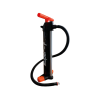 Super-F Hndpumpe med manometer til sup 2 bar 2x2100cc sort/rd