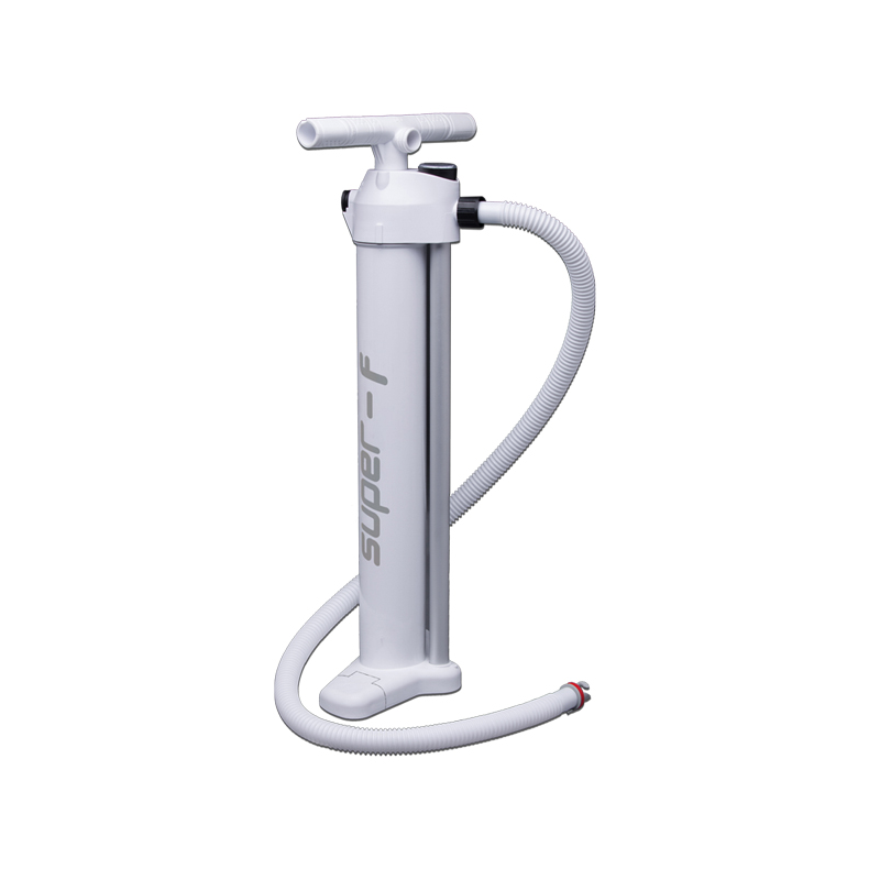 Scoprega Super-F hndpumpe med manometer Super-F Hndpumpe med manometer til sup 2 bar 2x2100cc hvid