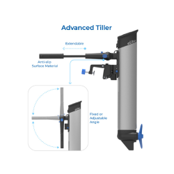 ePropulsion eLite phngsmotor 500W inkl. batteri & AC lader