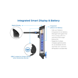 ePropulsion eLite phngsmotor 500W inkl. batteri & AC lader
