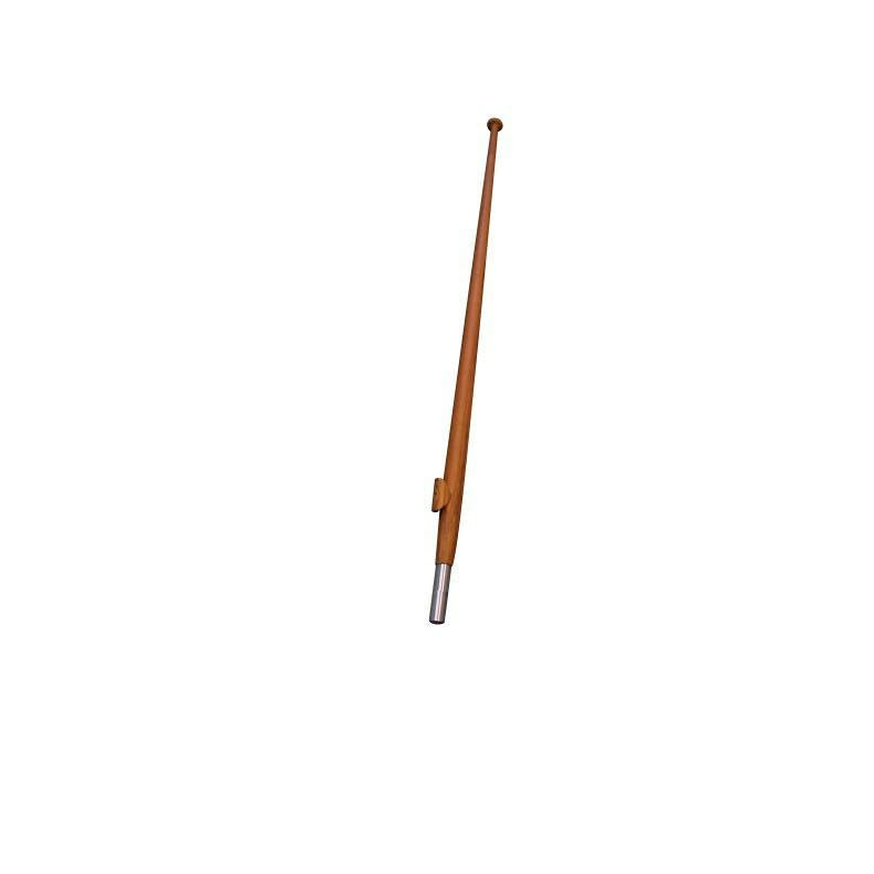 Flagspil 120 cm teak bsning