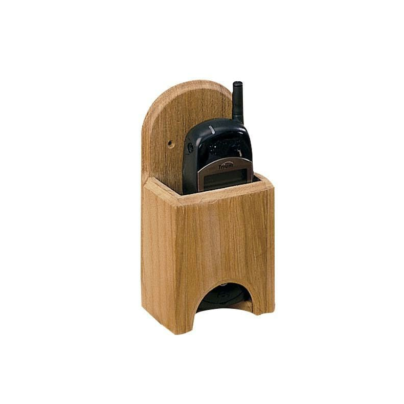 Mobil Eller Vhf Holder Teak Høj