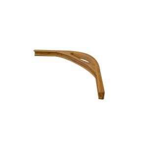 Teak hjrne greb 16mm
