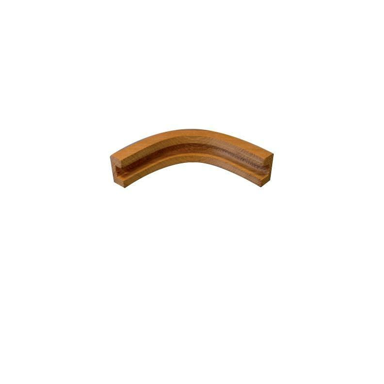 Teak vinkel 10 x  7 inde  50/90 gr.