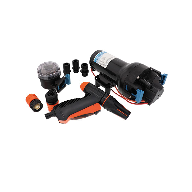 Jabsco spulepumpe s�t Jabsco spulepumpe s�t HOTSHOT HD6 12v 23lpm 4,8bar m/slange