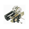 Viskermotor heavy duty 24V med 55mm aksel