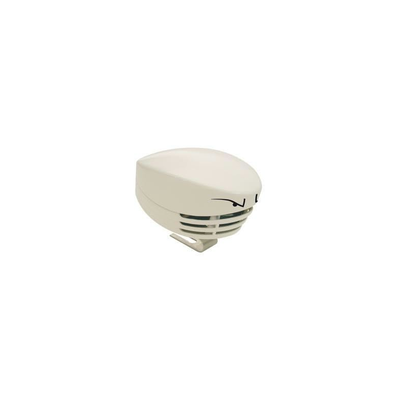 Enk.el horn 12v mini hvid