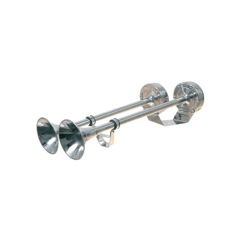 Trompet horn dobbelt 12v aaa 115+5 db