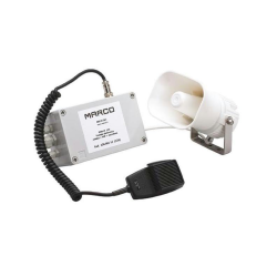 Marco elektronisk signalhorn m/mikrofon & elektronikboks