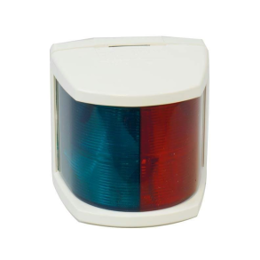 Hella 2984 lanterne hvid plast dobbeltlanterne