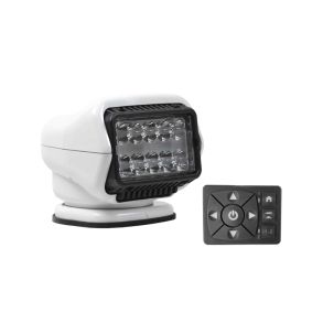 Golight S�gelygte Stryker ST Hybrid, LED 12V tr�dl�s hvid