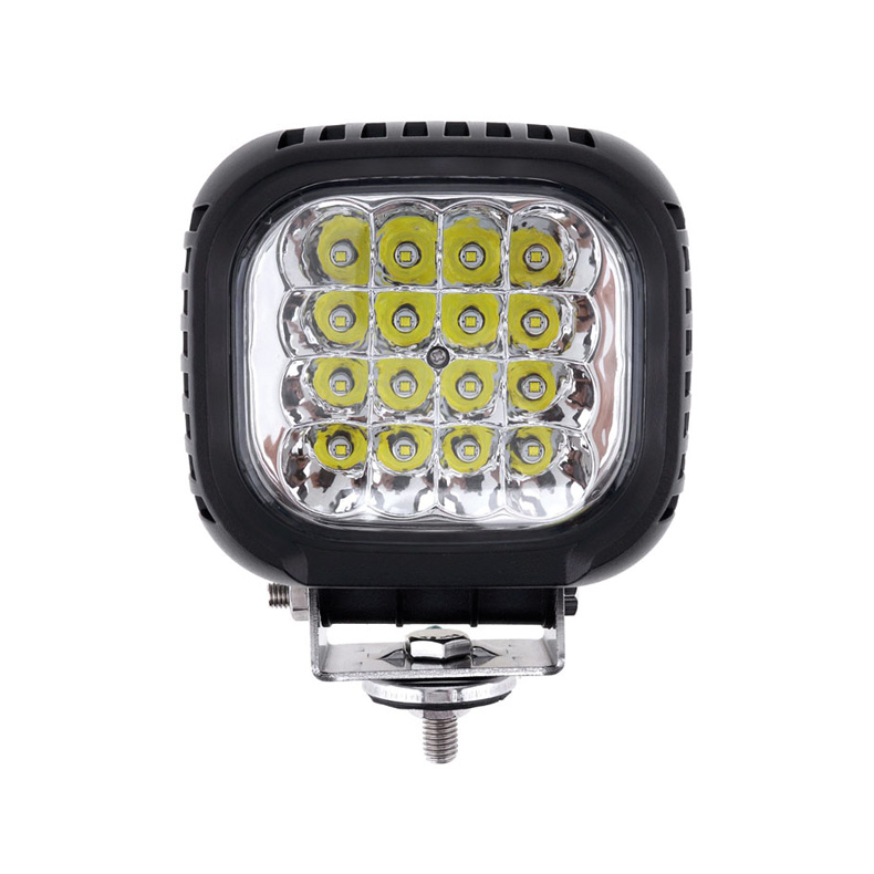 1852 Led dkslys/flood 10-30v 48 watt 125 x 155 x 85mm