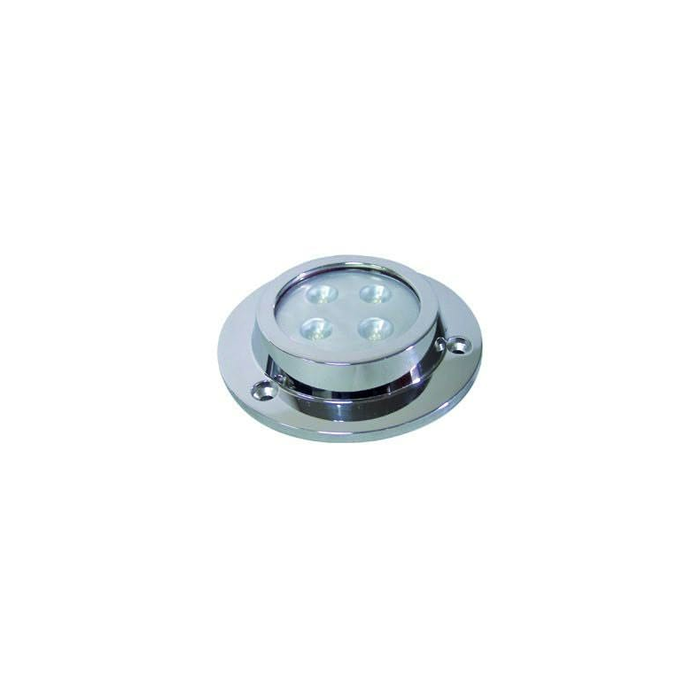 Undervandslys pbygning Undervandslys pbygning 8-30V 4 LED bl