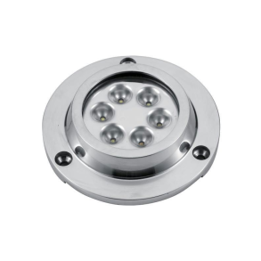 Undervandslys pbygning 14.2W 8-30V 6 LED hvid