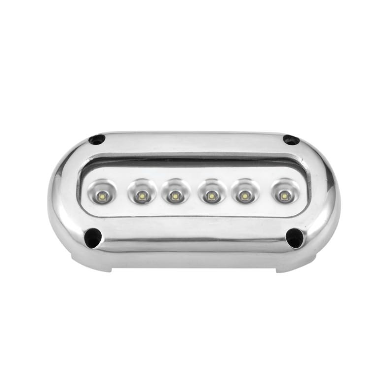 Undervandslys pbygning LED Undervandslys pbygning 14.2W 10-30V 6 LED hvid