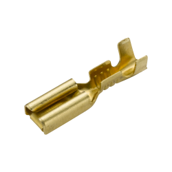 Ledningsforbinder m.ls 0.85-1.25mm stik 2.8 x 0,8mm 100 stk