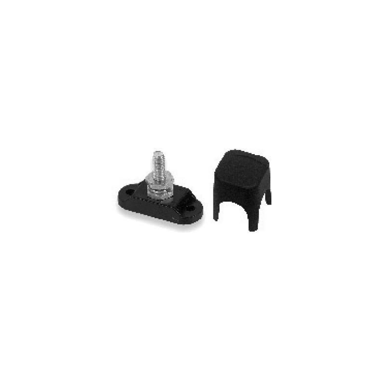 Bep samleblok 6mm sort, med dksel