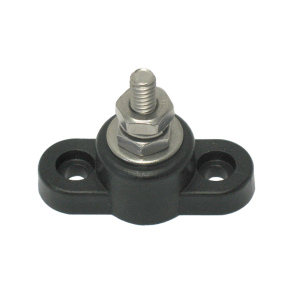 EL kobling enkelt sort max. 150Amp 6,4mm