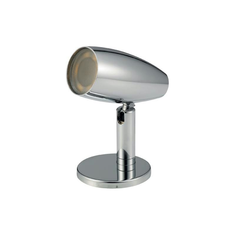 Salonlampe forkromet messing 2w led 10-30v