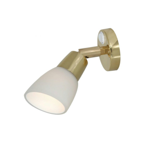 K�jelampe messing med opalsk�rm 3W LED