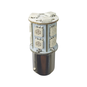1852 LED lantern p�re BAY15D 10-36Vdc 2,2/20W r�d - 2 pak