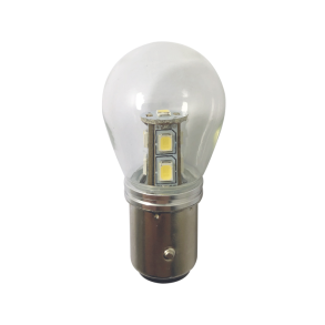 1852 LED lanterne p�re BAY15D 10-36Vdc 1,6/15W 6000K - 2 pak