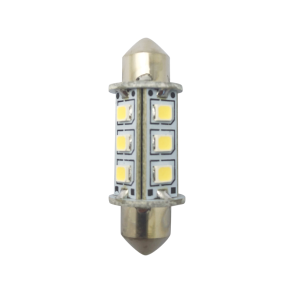 1852 LED lantern pinolpre 37mm 10-36V 1,2/10W 6000K - 2 pak