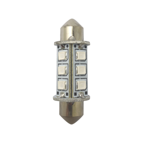 1852 LED lantern pinolpre 37mm 10-36V 1,2/10W grn - 2 pak