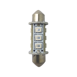 1852 LED lantern pinolpre 37mm 10-36V 1,2/10W rd - 2 pak