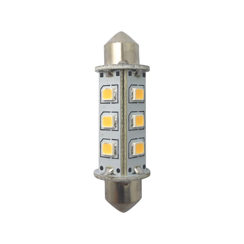 1852 LED pinolpre 42mm 10-36vdc 1,2/10W omni - 2 pak