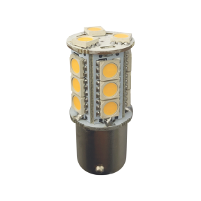 1852 LED p�re Ba15S,10-35V 2,4/25W 2700K - 2 pak