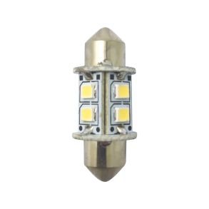 1852 LED pinolpre 31mm 10-35V 0,8/8W 6000K - 2 pak