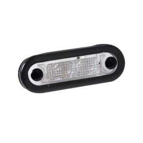 Hella led lampe til indbygn. 10-33v 0.5w 79 x 22mm hvid lys