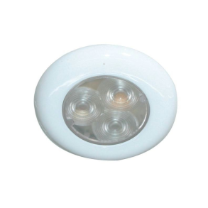 Led lampe hvid 12v - hvid lys, pbygning eller indbygning