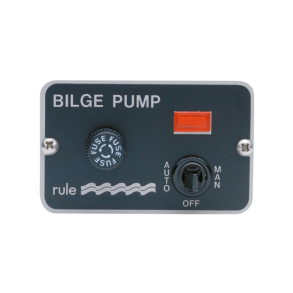Rule pumpepanel 24v med kontakt og indikator