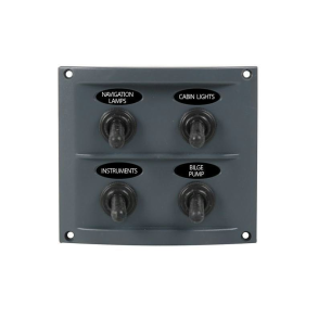 Strmpanel d-lux 4 kontakter