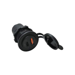 1852 indbygnings USB udtag IP65 12/24V USB A & C