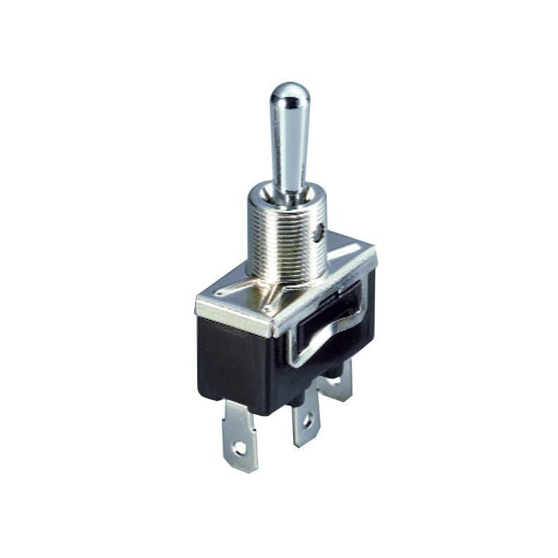 Vippekontakt 3 poler (on)-off-(on) 12v 15a