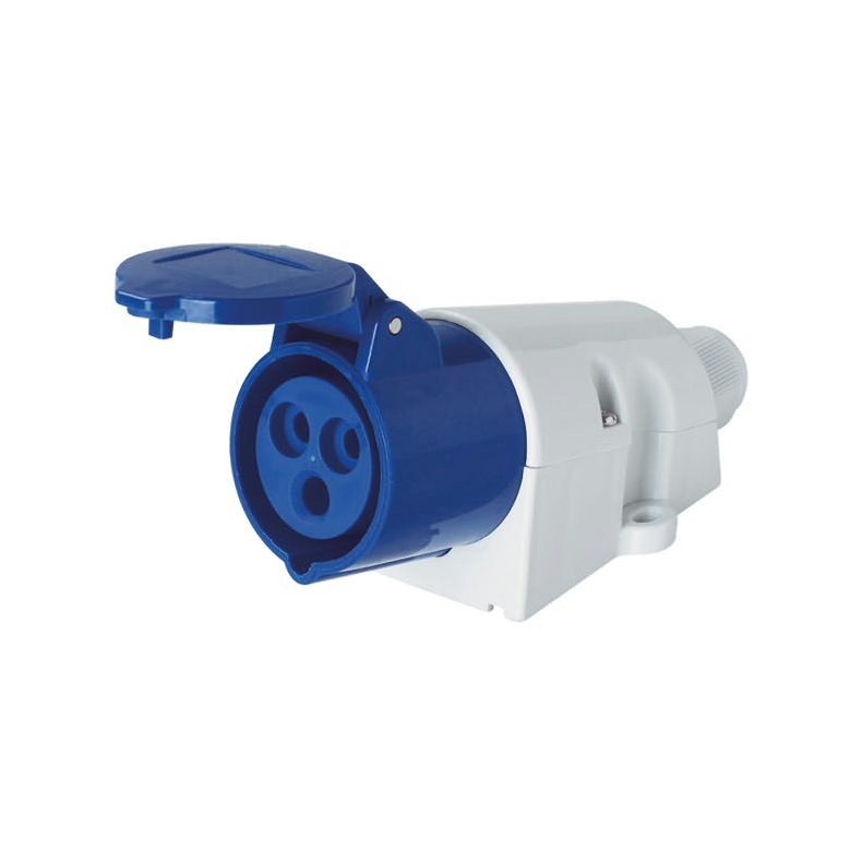 Cee 220v pbygningsstik hun