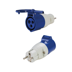 Adapter schuko han til cee hun