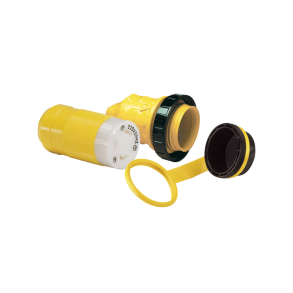 Marinco landstrmsstik 32Amp med cover og kappe