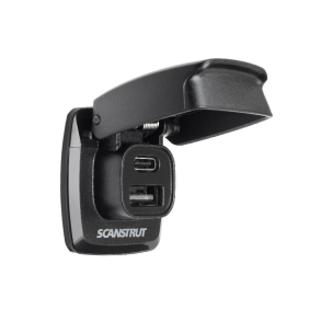 ScanStrut Flip-Pro vandtt USB A & C ladestik 12-24V /36-60W