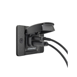 ScanStrut Flip-Pro vandtt USB ladestik 12-24V, front monter
